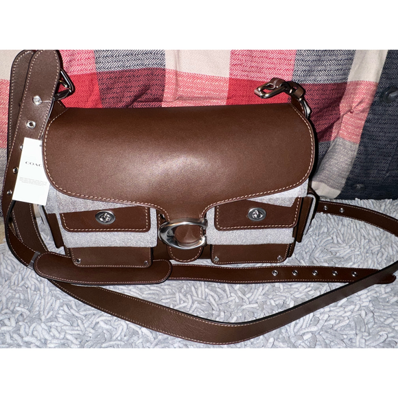Coach Handbags - Coach Brown Leather Handbag